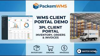 WMS Client Portal Demo | 3PL Client Portal for Inventory, Orders & Invoices