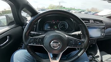 Nissan Leaf II (2017-now) – How to Find Traffic Information