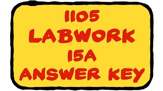 1105 LabWork 15a
