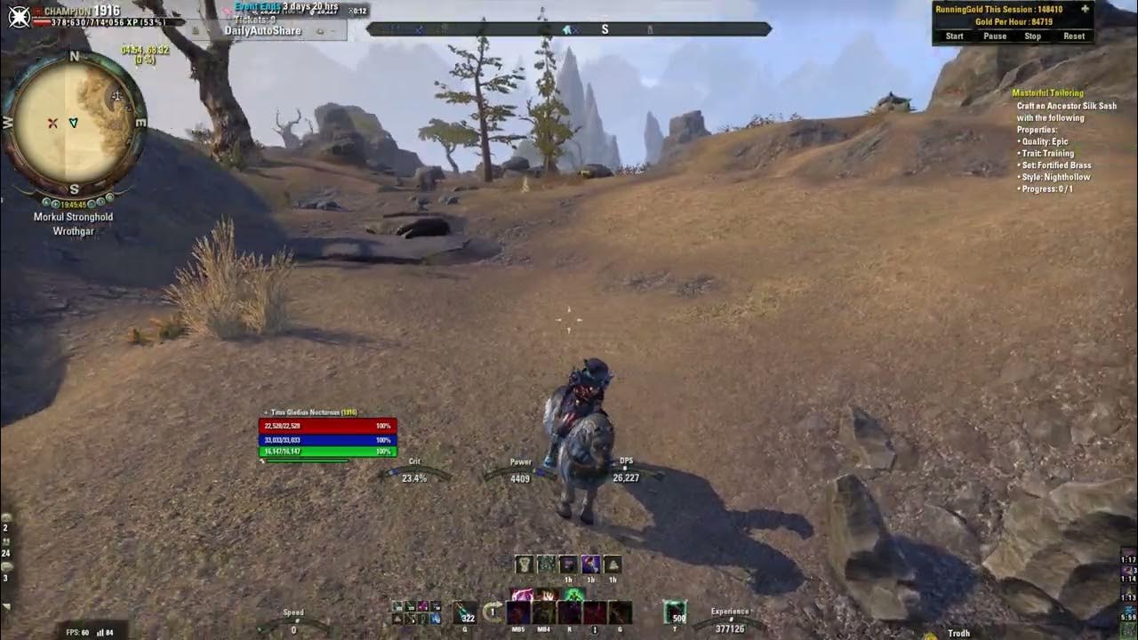 Elder Scrolls Online Wrothgar Treasure Map 4 YouTube