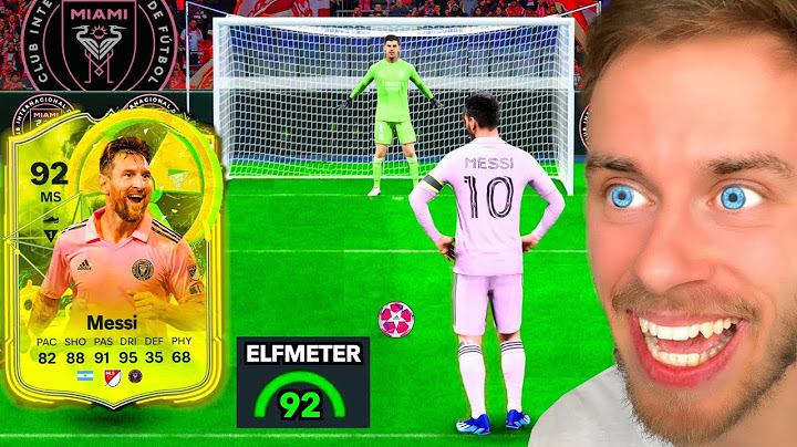 92er Lionel Messi - ABER ELFMETER bestimmen sein Team! 👀⚽️