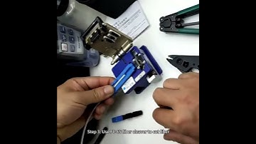 How to Assemble SC fiber fast connector？Single Mode Quick Assembly Adapter Plug