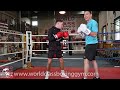 Landing a Devastating Overhand Right Punch
