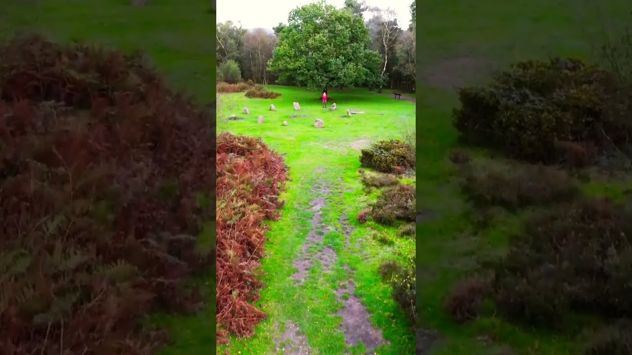 Nine Ladies Stone Circle Peak District Solo Hiking