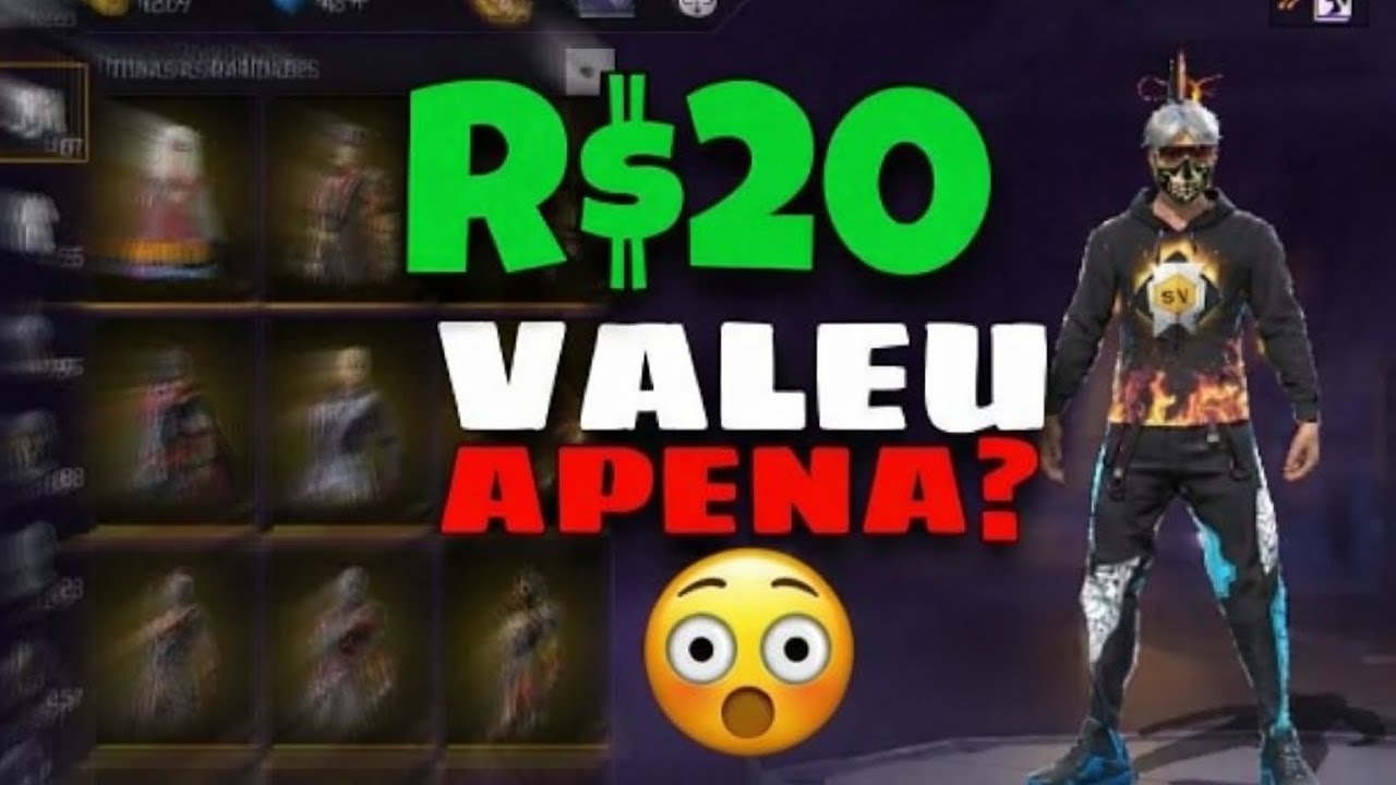 COMPREI UMA CONTA DE 20R$ NO FF *valeu a pena??*