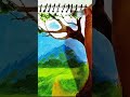 LANDSCAP PAINTING ✨️ #art #drawing #painting #drawing ##shorts @PartOfArt-2026
