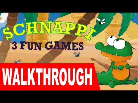 Schnappi: 3 Fun Games (PS1) Walkthrough