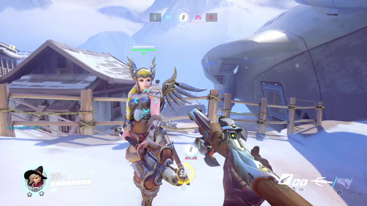 Overwatch: Mercy Nepal Glitch Still in the game - YouTube