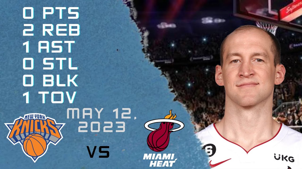 Cody Zeller NBA player Highlights HEAT vs KNICKS PlayOffs 12052023