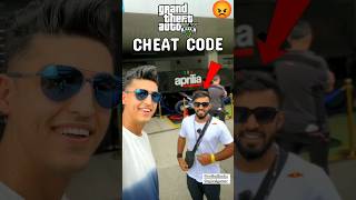 DOES TECHNO GAMERZ USE CHEAT CODE IN GTA 5? 🤯 #shorts #short