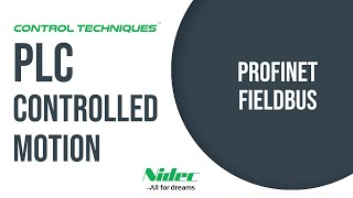 Video: Control Techniques PLC Controlled Motion Demo using a PLC with PROFINET fieldbus