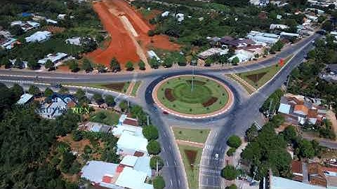 Vòng xoay cao tốc Biên Hòa Vũng Tàu  thành phố Bà Rịa.