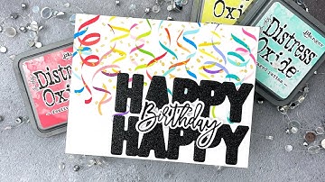 Layering Streamers Stencils with Jessica Frost-Ballas