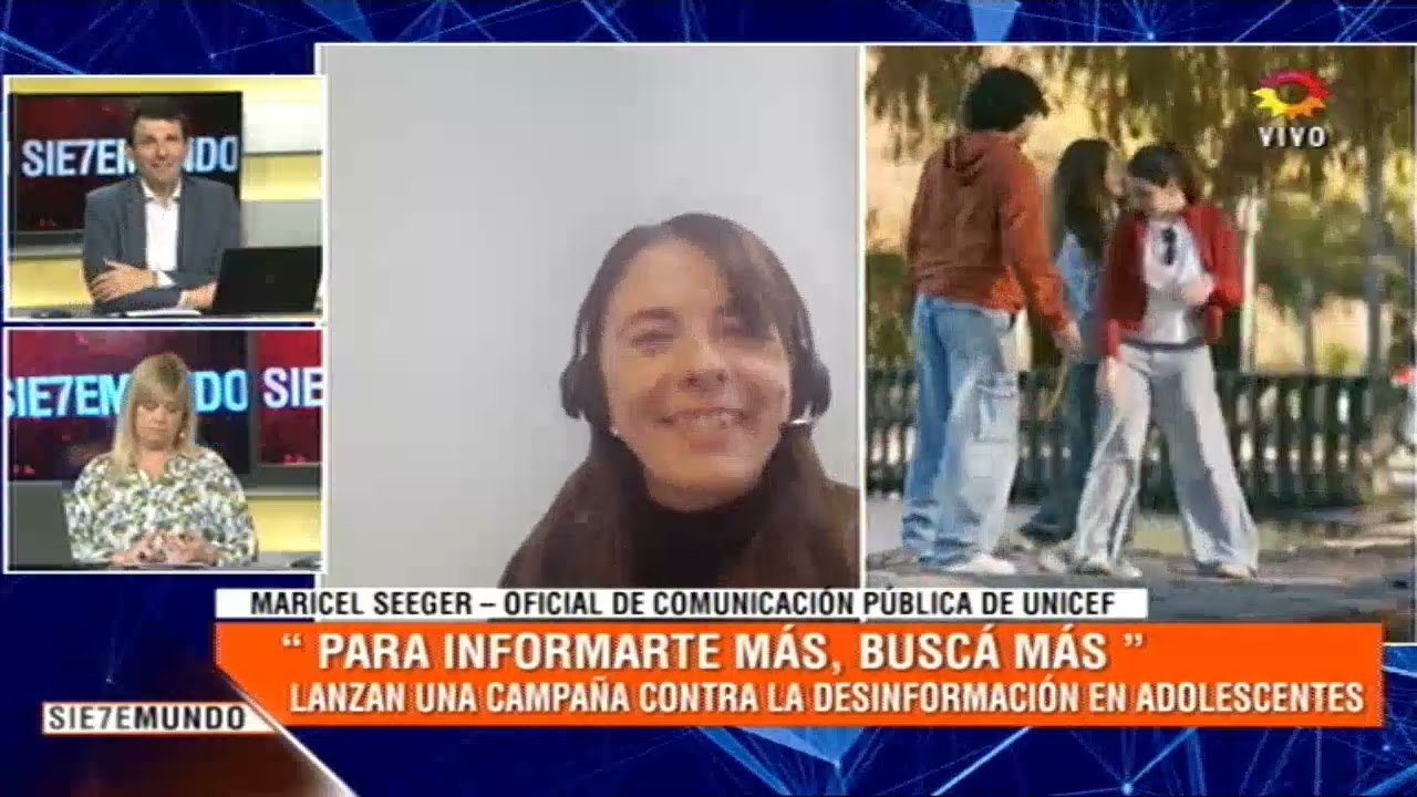 Campaña de UNICEF: “Si nadie se queda con la primera selfie, ¿por qué quedarse con el primer link?”