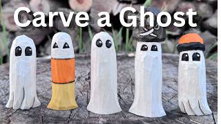 How to Carve a Ghost — Simple Design and Easy to Customize!