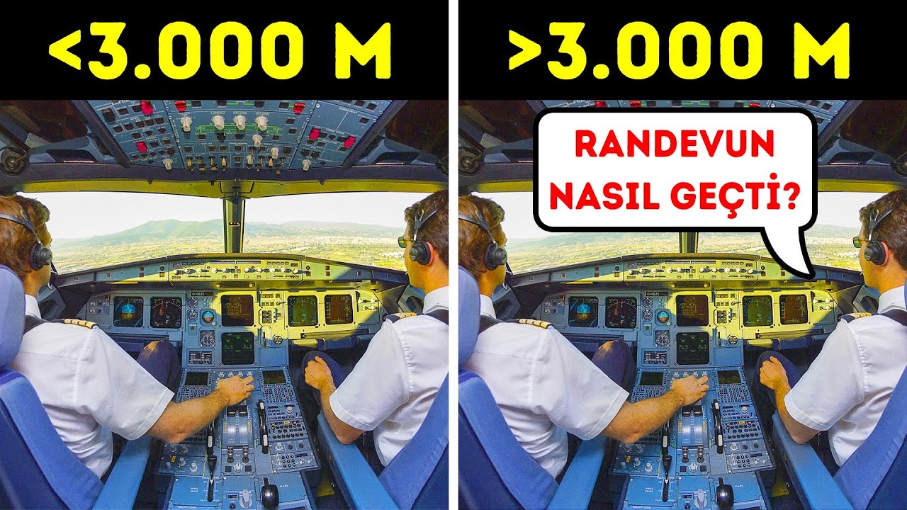 Pilotların Uçuşlar Sırasında Kullandıkları Gizli Yatak Odası