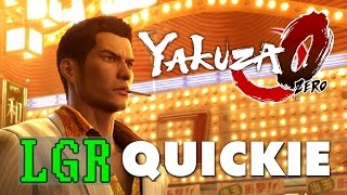 LGR - Yakuza Zero Review (Video Game Video Review)