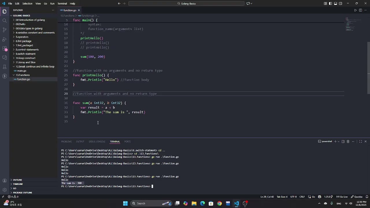 16.functions in golang in nepali part 1