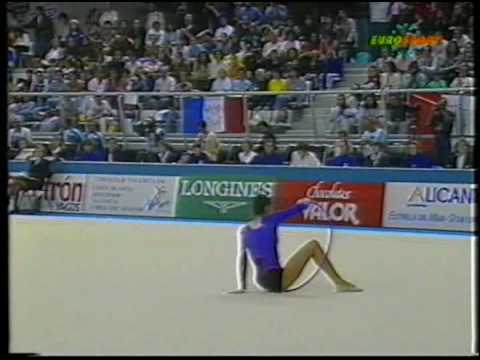 Irina Deleanu ROU Ball 1993 Alicante WCh Team Competition