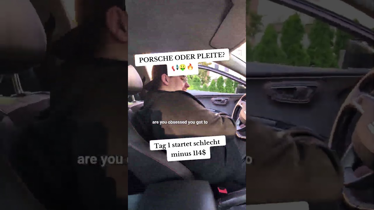 🔥letzte Woche hab ich mein Projekt gestartet. Zum PORSCHE HOCH TRADEN. Update Video kommt noch📢