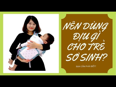 CÁCH CHỌN ĐỊU CHUẨN CHO TRẺ SƠ SINH _2020  (đai địu an toàn cho bé) | Foci