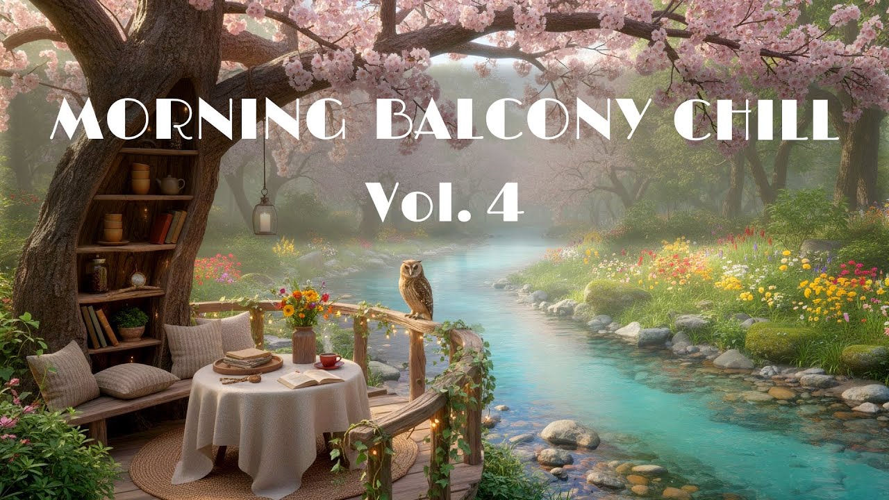 Morning Balcony Chill Vol. 4 | Утренний акустический Lofi для позитивного начала дня