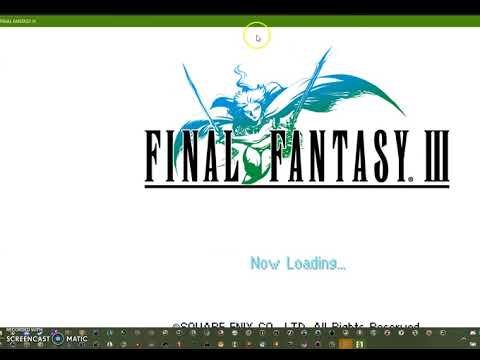 Final Fantasy 1-3 Pixel Remaster (Famicom Font Fix) Classic Font