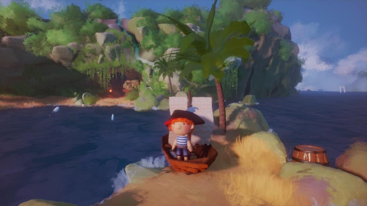 Nick, Nora and the Secret of the Pirate Island made in Dreams PS4/PS5 by Konsolenquaeler