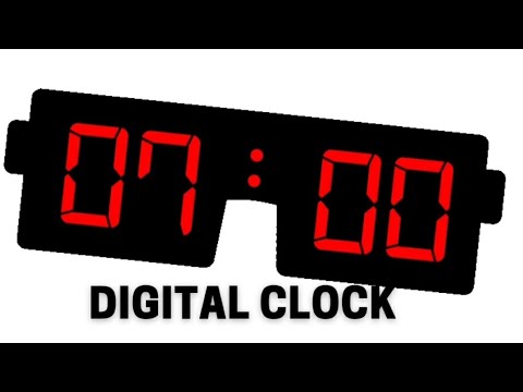 How to design digital clock in Microsoft visual basic 6.0.