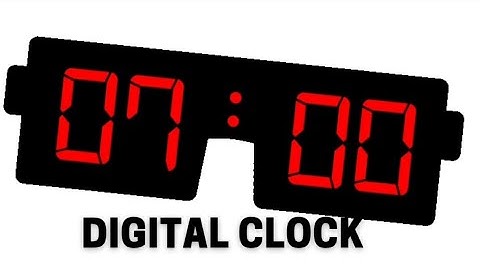 How to design digital clock in Microsoft visual basic 6.0.