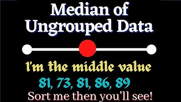 Median of Ungrouped Data (MEASURES OF CENTRAL TENDENCY) - STATISTICS | Mr.M.Gomez