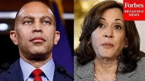 Hakeem Jeffries Asked Point Blank About Shock Excerpt From Kamala Harris's New Book