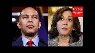 Hakeem Jeffries Asked Point Blank About Shock Excerpt From Kamala Harris's New Book