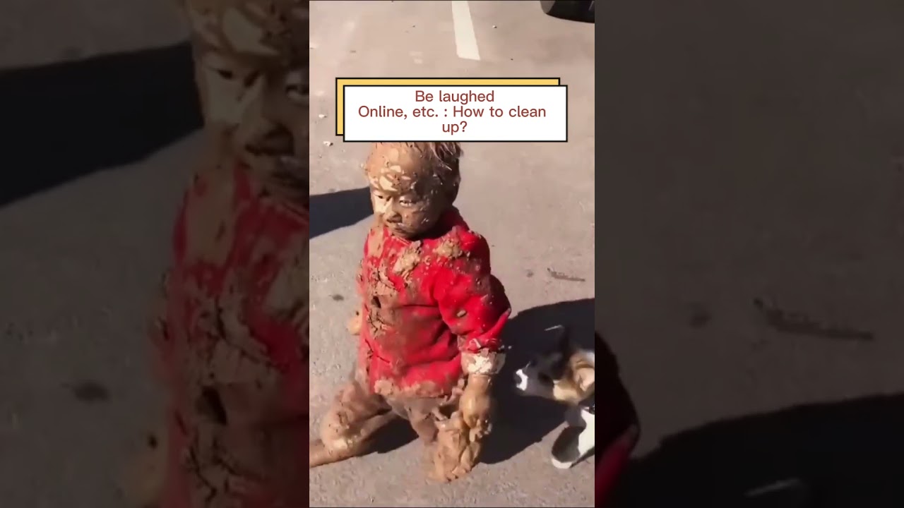 How to clean up the baby