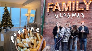 Making BIG changes...! Holiday decor & meet my family! VLOGMAS DAY 1!