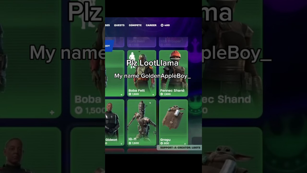 Plzzz loot llama 