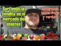 Hoy toco el mercado de abastos | Surtiendo la fruta y la verdura #abarrotes #tienda