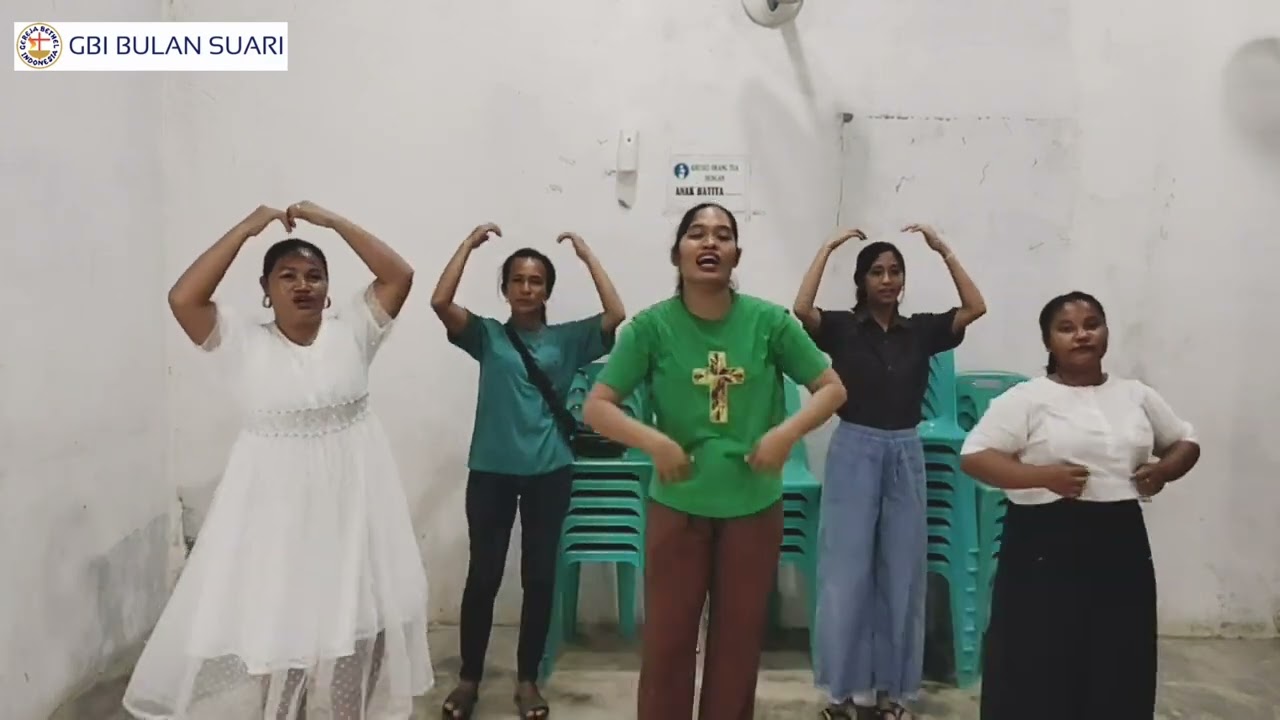 Kau 123 Motion, Koreografer by Guru-guru Sekolah Minggu GBI Bulan Suari