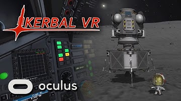 Kerbal VR - Full Mun Mission! Oculus Rift