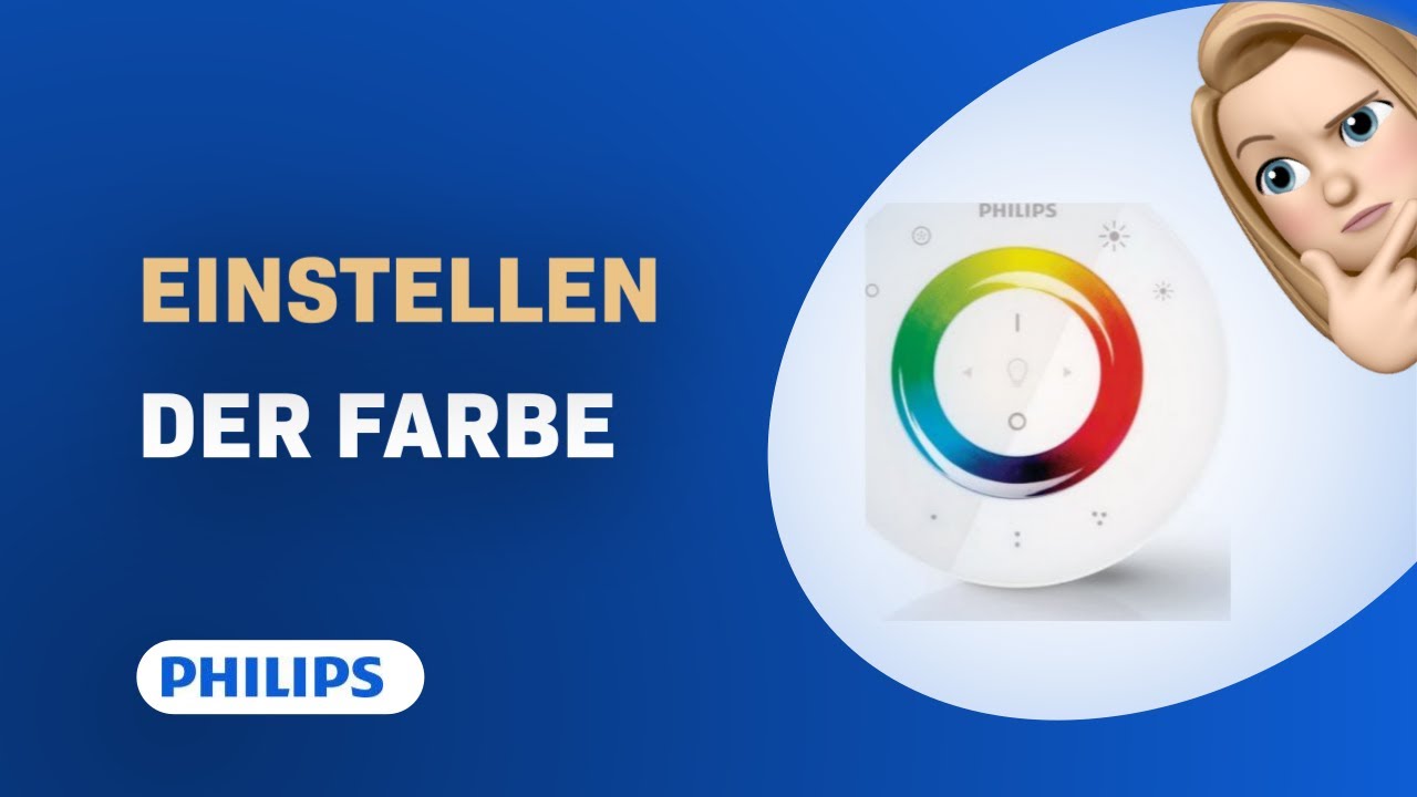 So passen Sie die Farbe an - Philips LivingColors Fernbedienung