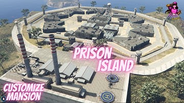 Fivem Prison Island _  MLO/YMAP Customize Gang  Mansion _ Beautiful Interior