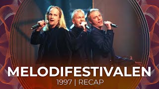 Melodifestivalen 1997 (Sweden) | RECAP