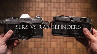 SLRs vs Rangefinders | Which Camera is BEST for you?