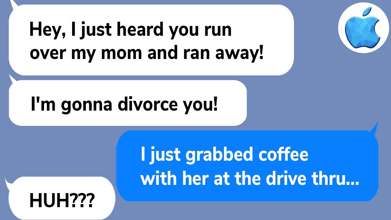 【Apple】My husband misunderstood, I ran over MIL but when I told him I’m ...