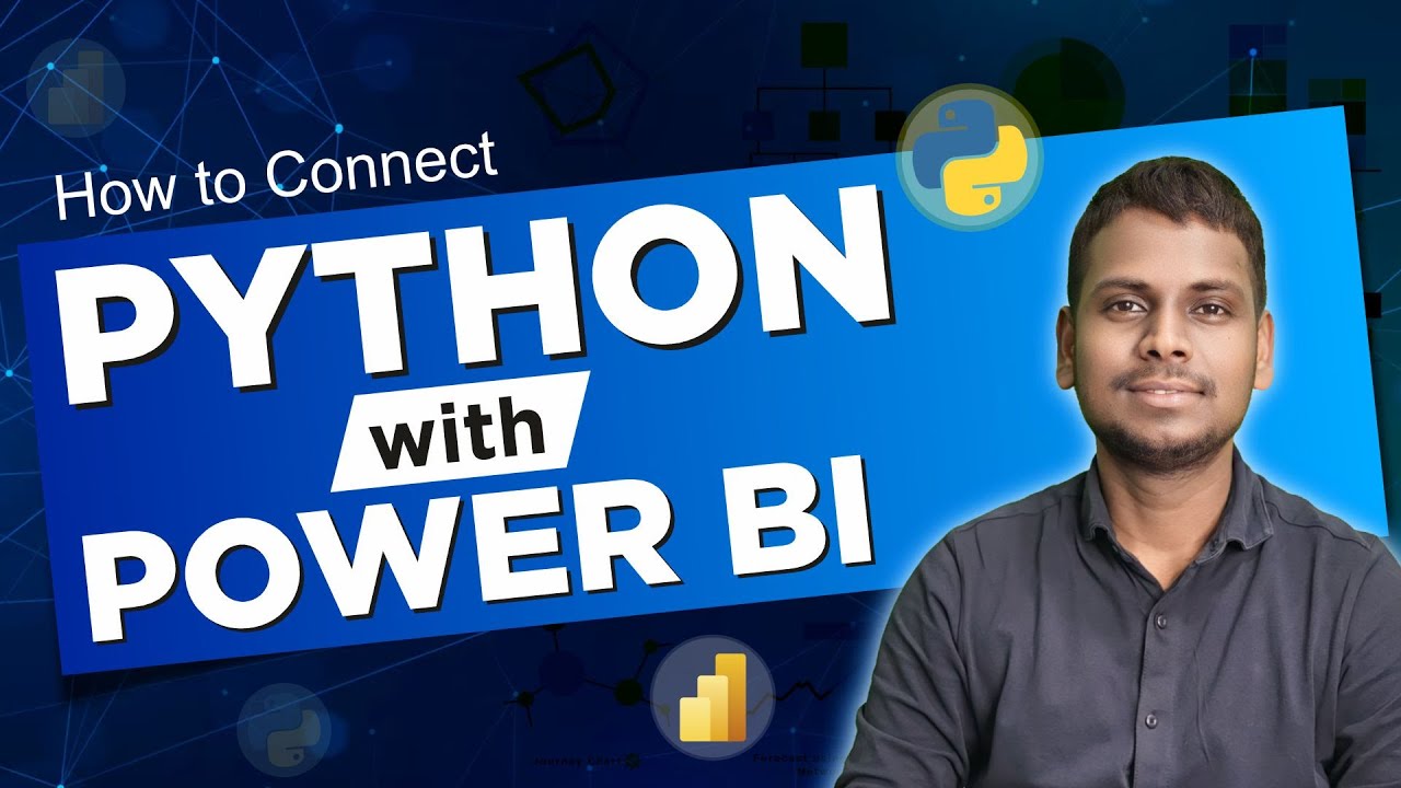 Connecting Python to Power BI | Data Analysis and Visualization TutorialPower BI + Python