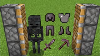 wither skeleton + netherite armor = ???
