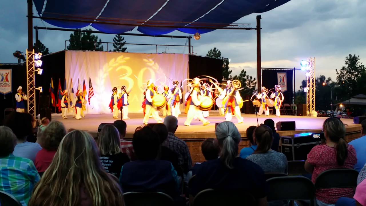 2016 World Folk Fest Springville UT USA. Saturday night, Korea. YouTube