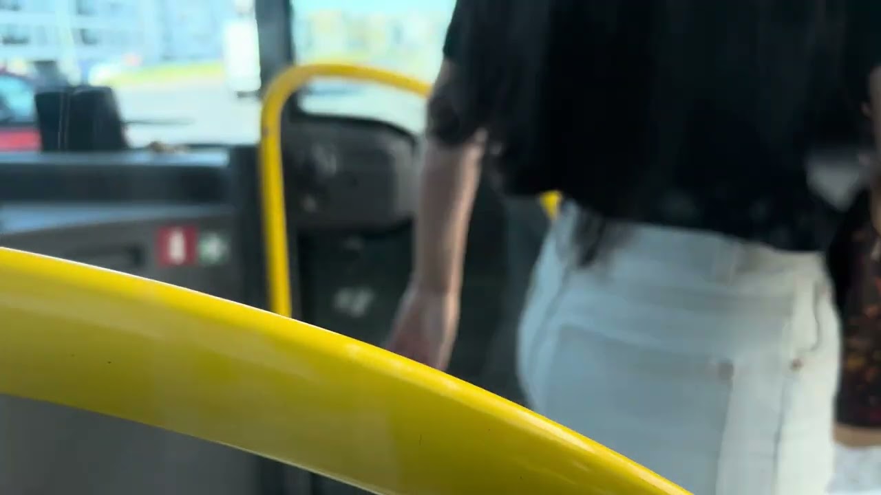 Berlin Bus Mitfahrt M36 U Haselhorst bis S-U Rathaus Spandau! Schröder Reisen MAN GN23 Hybrid