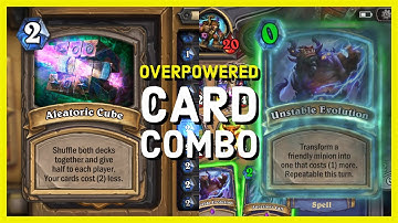 OP Card Combo -  Aleatoric Cube + Unstable Evolution