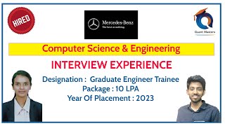 Mercedes Benz Graduate Engineer Trainee Position Interview Experience Mercedes Benz Warehouse Jobs